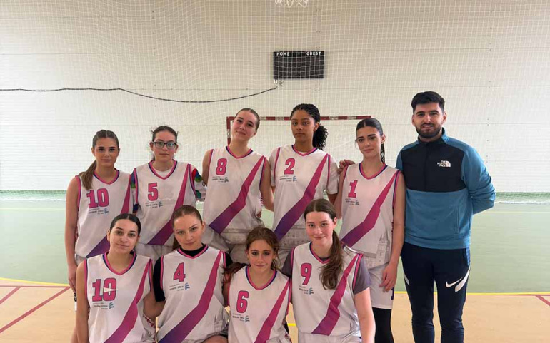 Echipa de baschet fete a obținut Locul I la etapa județeană a ONSS