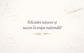 Felicitări elevilor Colegiului Șincai pentru rezultatele obținute la etapa județeană a Olimpiadei Naționale de Matematică 2026