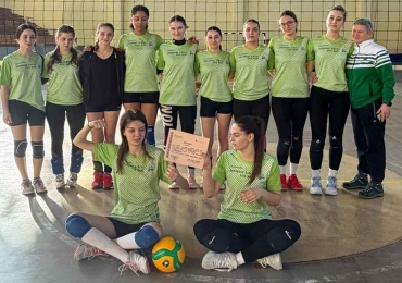 Locul I la etapa județeană din cadrul Olimpiadei Naționale a Sportului Școlar – volei fete