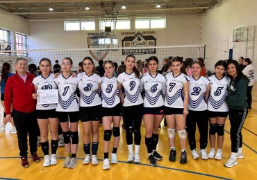 Rezultat de excepție la Olimpiada Națională a Sportului Școlar – volei fete, etapa județeană