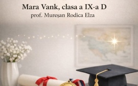 Mara Vank și Maria Hoban au obținut Premiul I la Olimpiada de Limba Engleză – etapa județeană