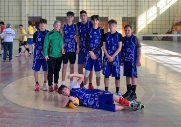 Volei băieți: Mențiune la Olimpiada Națională a Sportului Școlar – etapa județeană