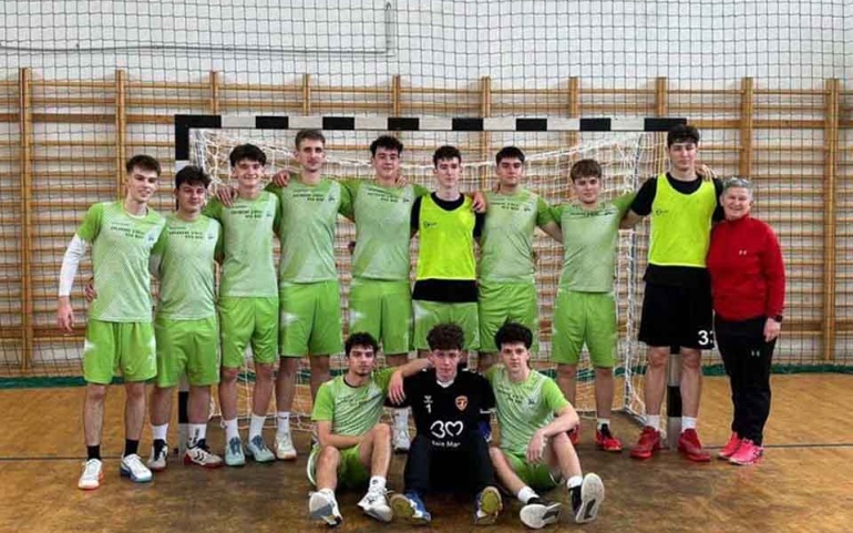 Handbal băieți: Locul II la Olimpiada Națională a Sportului Școlar – etapa județeană