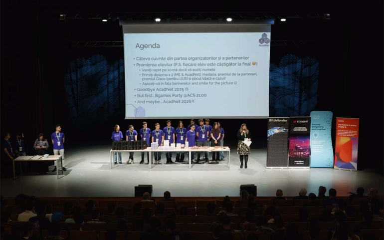 Rezultate remarcabile la Olimpiada Națională de Informatică Aplicată – AcadNet 2026