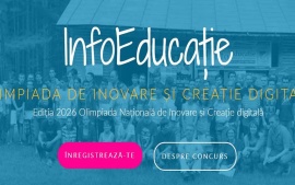 Felicitări elevilor calificați la etapa națională a Olimpiadei InfoEducatie, 2026