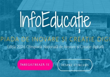 Felicitări elevilor calificați la etapa națională a Olimpiadei InfoEducatie, 2026
