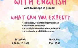 Colegiul Național „Gheorghe Ṣincai” vă invită la „Summer Fun with English”