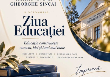 Ziua Educației, celebrată la Colegiul Național „Gheorghe Șincai” din Baia Mare